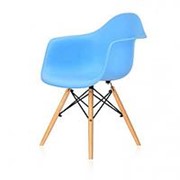 Кресло Eames Style DAW (голубой)