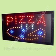 Светодиодная вывеска “Пицца“ фотография
