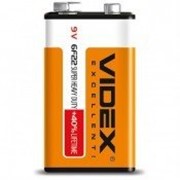 Батарейки videx 6f22 1.5 v крона фото