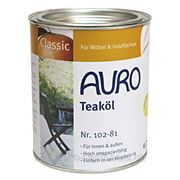 Тиковое масло AURO N 102 фото