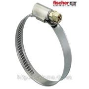 Хомут нерж. для монтажа шлангов SGS W2 70-90 мм Fischer фото