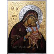 Писаная Икона Пресвятой Богородицы “Кардиотисcа“ (“Сердечная“) фото