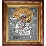 Икона Богоматерь Партоитисса Иверская фотография
