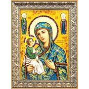 Икона из янтаря “Иерусалимская Богородица“ фото