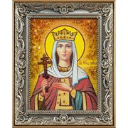 Именная икона из янтаря “Ирина“ фото