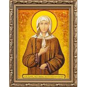Именная икона из янтаря “Ксения“ фото