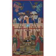 Икона “Восхождение на крест“. фото