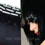 Волосы для наращивания на лентах 60 см, 100 грамм №01 фото