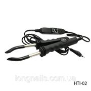 Щипцы для наращивания волос с терморегулятором HTI- 02 фотография