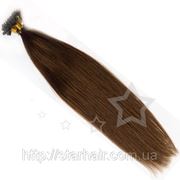 Волосы для наращивания на капсулах 50 см, 50 грамм №04 фото