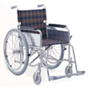 Коляска інвалідна FS 874L, ручна алюмінієва (з фіксованими підлокітниками та підніжками)- FS874L фото