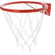 Корзина баскетбольная Ideal №5 d-380мм. с упором и сеткой КБ5 фото