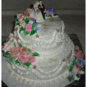 Торт свадебный фотография