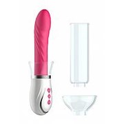 Розовый набор Twister 4 in 1 Rechargeable Couples Pump Kit фото