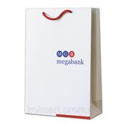 Бумажный пакет, сумка “Megabank“ фото