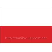Флаг Польши 150х225 см фотография