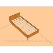 Кровать на МЕТАЛЛОКАРКАСЕ односпальная 1,90*0,80 Мелитополь под заказ фотография