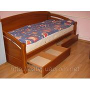 Кровать подростковая с выдвижными ящиками фото