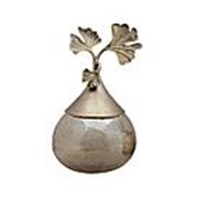 Ваза декоративная с крышкой “Гинкго“ 20*18,5*32см (TT-00002664) фото