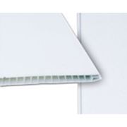 Панель ПВХ белая матовая, длинна 3м, ширина 25см фото