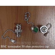 Штекер BNC терминатор+цепь 50Ом фотография