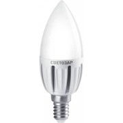 Лампа Светозар светодиодная LED technology, цоколь GU5.3, теплый белый свет 3000К, 220В, 3Вт 25