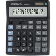 Калькулятор ASSISTANT AC-2315 ,12 разрядов, 201x153x35 мм фото
