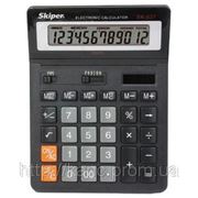 Калькулятор, 12 разрядый, Skiper-827 фото