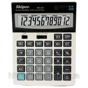 Калькулятор, 12 разрядый, Skiper-231 фотография
