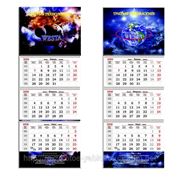 Календари квартальные и годовые с логотипом и изображениями заказчика фото