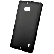Чехол силиконовый матовый для Nokia lumia 930 черный фото