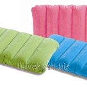 Надувная подушка Intex 68676 - 43х28х9см, розовая