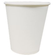 Однослойный бумажный стакан белый 150-160мл (2000 штук)