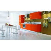 Кухни оранжевого цвета фотография