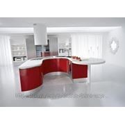 Кухня минимализм с крашеными радиусными фасадами тел.096-1005485,044-5815612 http://classicdecor.org