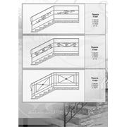 Лестничное ограждение2-машинная ковка