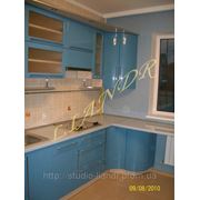Кухня «Голубая мечта» фото