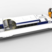 Разработка спец проектов судов и катеров на воздушной подушке фото