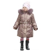 Модель №72 Пальто для девочки + Сумка фото