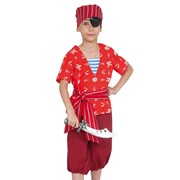 Карнавальный костюм для детей Карнавалофф Пират Гарри детский, XS (92-110 см) фотография