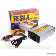Преобразователь напряжения TESLA ПН-22300/12V-220V/300W/USB-5VDC0.5A/мод.волна/прикуриватель/клеммы фото