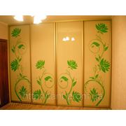 Шкафы — купе на заказ в спальню фото