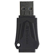 Флеш-диск 16 GB VERBATIM ToughMAX, USB 2.0, черный, 49330 фотография