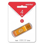 Флешка Smartbuy flash, USB 2.0 drive, объем памяти 4 GB фото