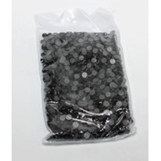 Стразы термо клеевые 20 размер круглые 1440шт черные фото