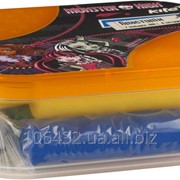 Пластилин 7 цветов, 380гр + 6 инструментов в пластиковом боксе Monster High 25728 фотография