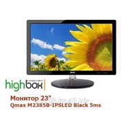 Монитор 23“ Qmax M2385B-IPSLED Black 5ms фото
