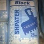 Клей для піно-та газобетонних блоків Shpaten Block 25 кг фотография