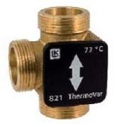 Термостатический клапан LK 820 мех., корпус латунь ННН 1 1/2“х61°C фото