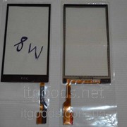 Тачскрин оригинальный / сенсор (сенсорное стекло) для HTC One M8 (черный цвет) + СКОТЧ В ПОДАРОК 2496 фотография